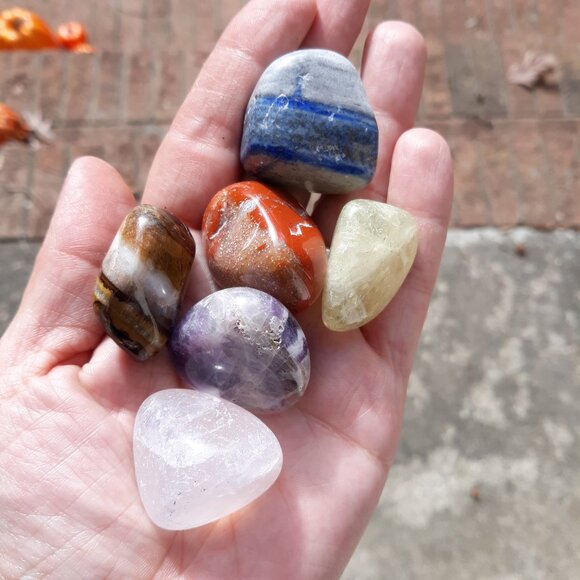 6 Chakra Stones, Healing Crystals Chakra Stones - Chakra Healing Gemstones - Picture 8 of 11